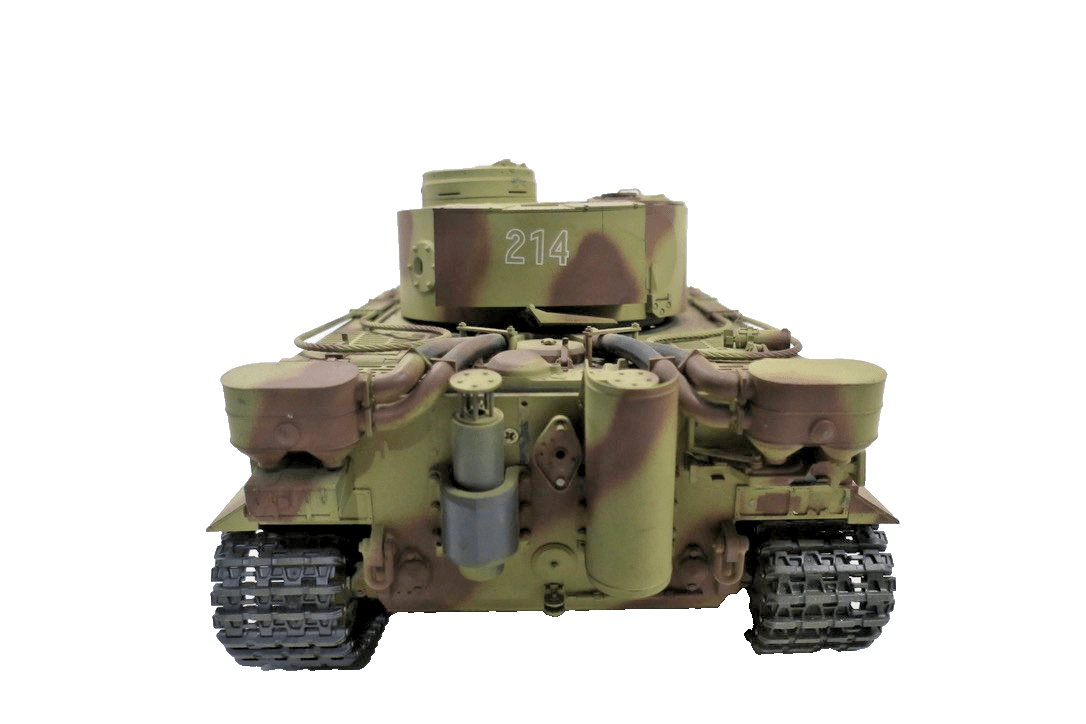 Built Tamiya 1/16 R/C Tiger 1 German Tank Full Option DMD T - 03 MF - 01 Unit - WISE GUYS HOBBIES LLC