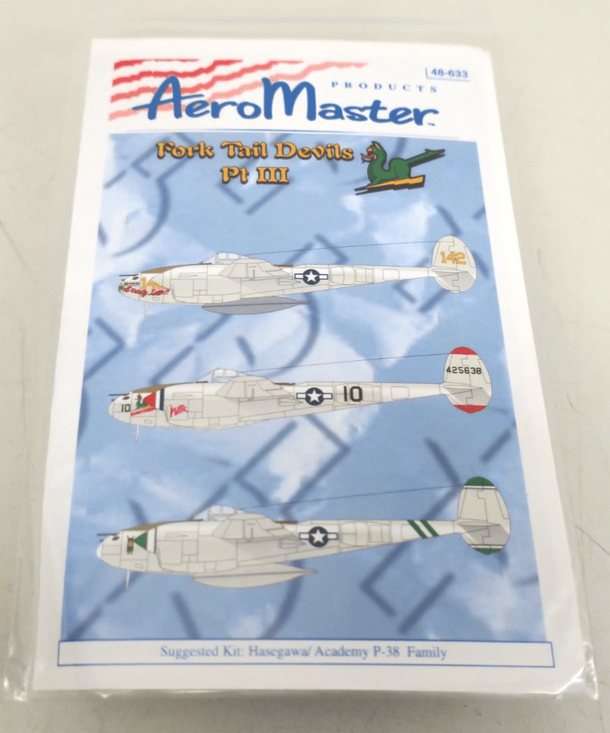 Aeromaster Decals 48 - 633 - Fork Tail Devils Pt.III - WISE GUYS HOBBIES LLC