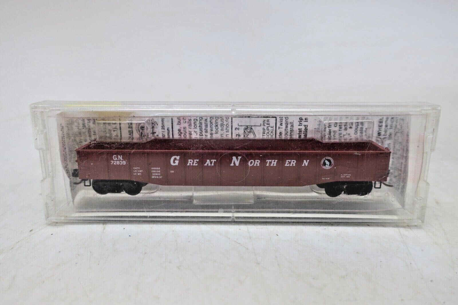 GREAT NORTHERN GN GONDOLAS; MTL 105540 & 106210 N - WISE GUYS HOBBIES LLC