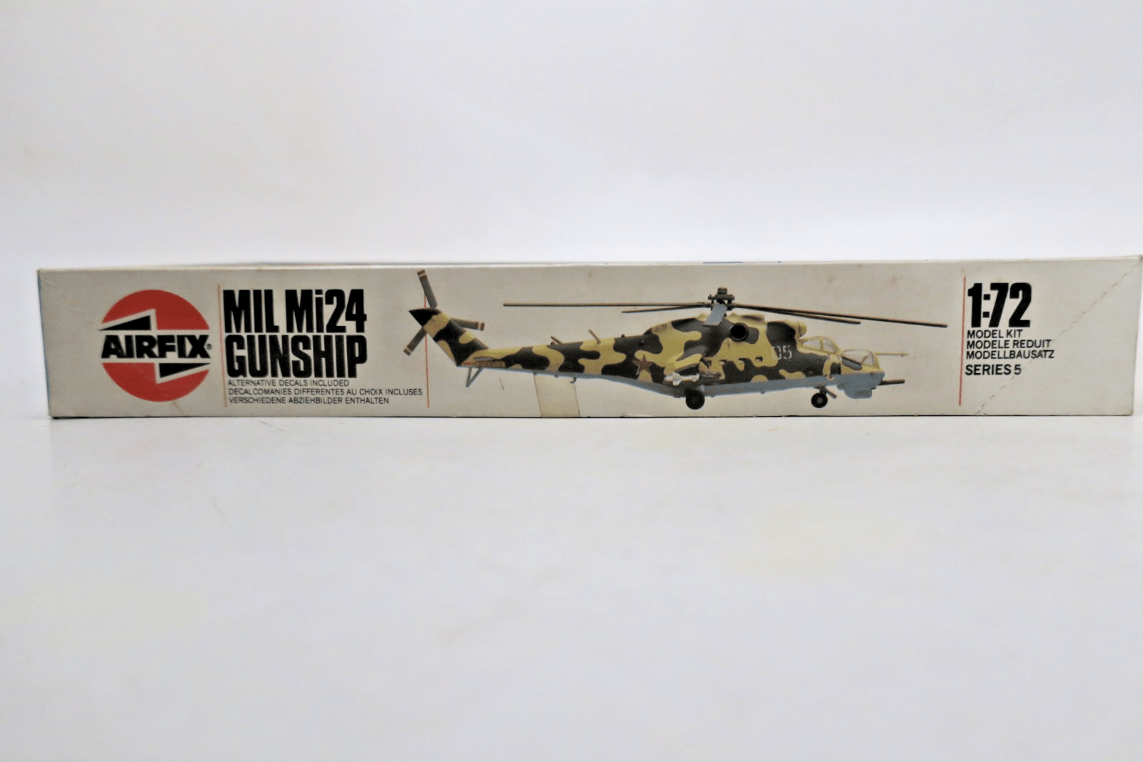 Airfix 1/72 MIL Mi24 Gunship Model Kit 9 05017 - WISE GUYS HOBBIES LLC