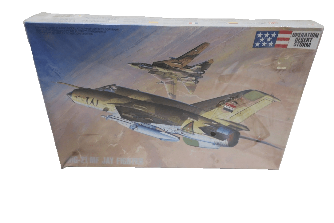 Fujimi - MiG - 21 MF Jay Fighter - Operation Desert Storm - 1/72 MISB Model 27024 - WISE GUYS HOBBIES LLC