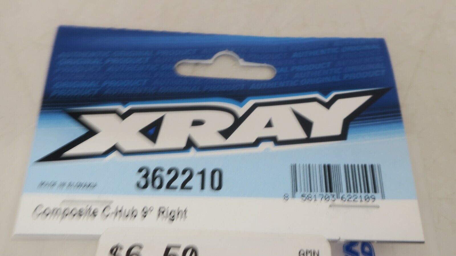 XRAY 362210 COMPOSITE C-HUB 9? DEG. RIGHT - WISE GUYS HOBBIES LLC