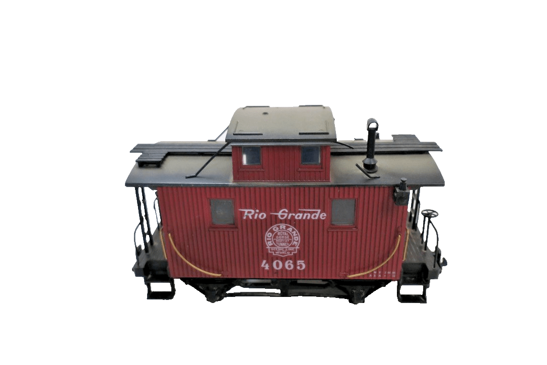 LGB 4 - WHEEL CABOOSE RIO GRANDE 4065 G - SCALE - WISE GUYS HOBBIES LLC