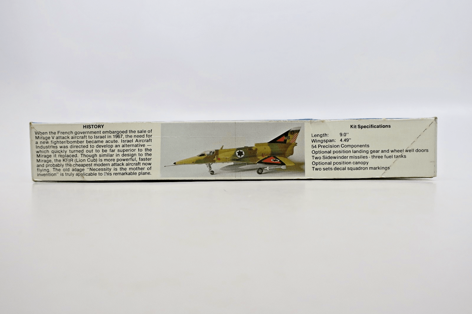 Hasegawa 1/72 IAI Kfir C - 2 Model Kit 1149 - WISE GUYS HOBBIES LLC