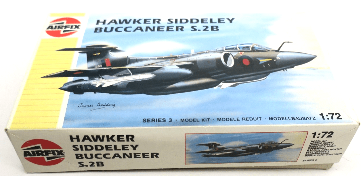 Airfix 1/72 Hawke Siddeley Buccaneer S.2B Model Kit Series 3 - WISE GUYS HOBBIES LLC