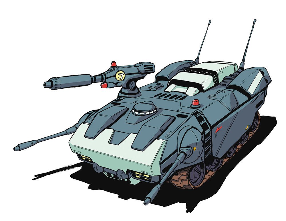 Hasegawa Crusher Joe 1/35 Galleon (OVA Version) Model Kit - WISE GUYS HOBBIES LLC