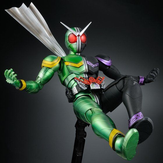 MG Figure - Rise Artisan Kamen Rider Double Cyclone Joker Model Kit - WISE GUYS HOBBIES LLC