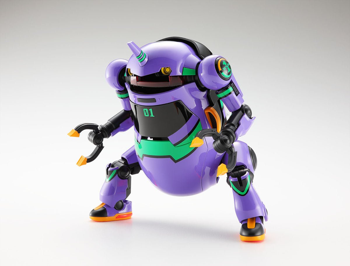 Hasegawa MechatroWeGo x Evangelion: Unit - 01 + Shinji Ikari Model Kit - WISE GUYS HOBBIES LLC