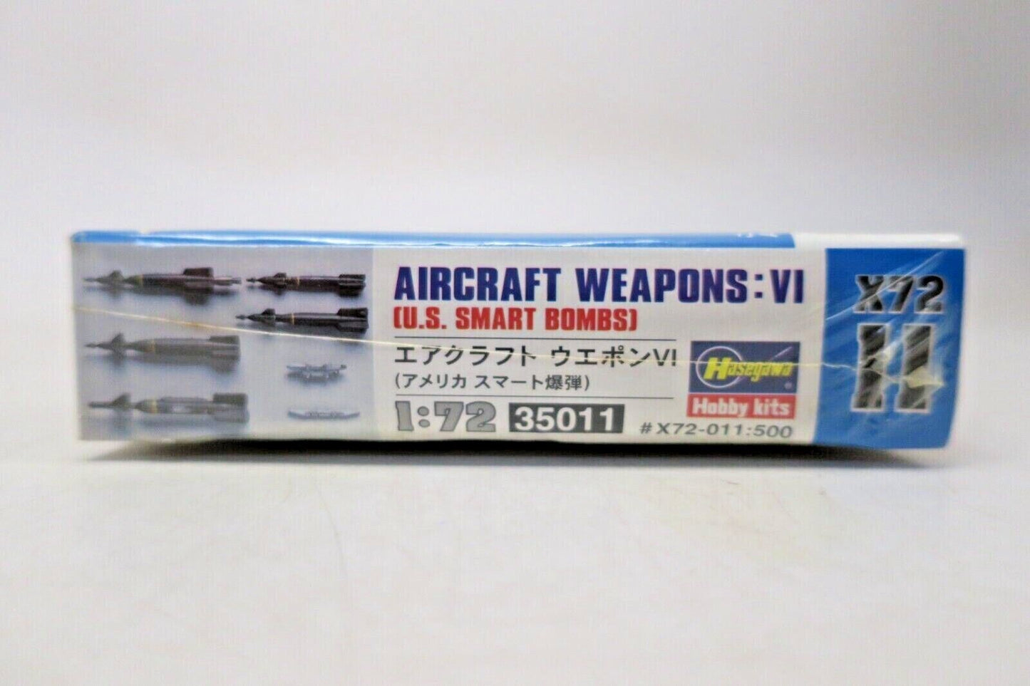 Hasegawa Aircraft Weapons II U.S. Guided Bombs & Gun Pods 1/72 Model Kit #X72-2
