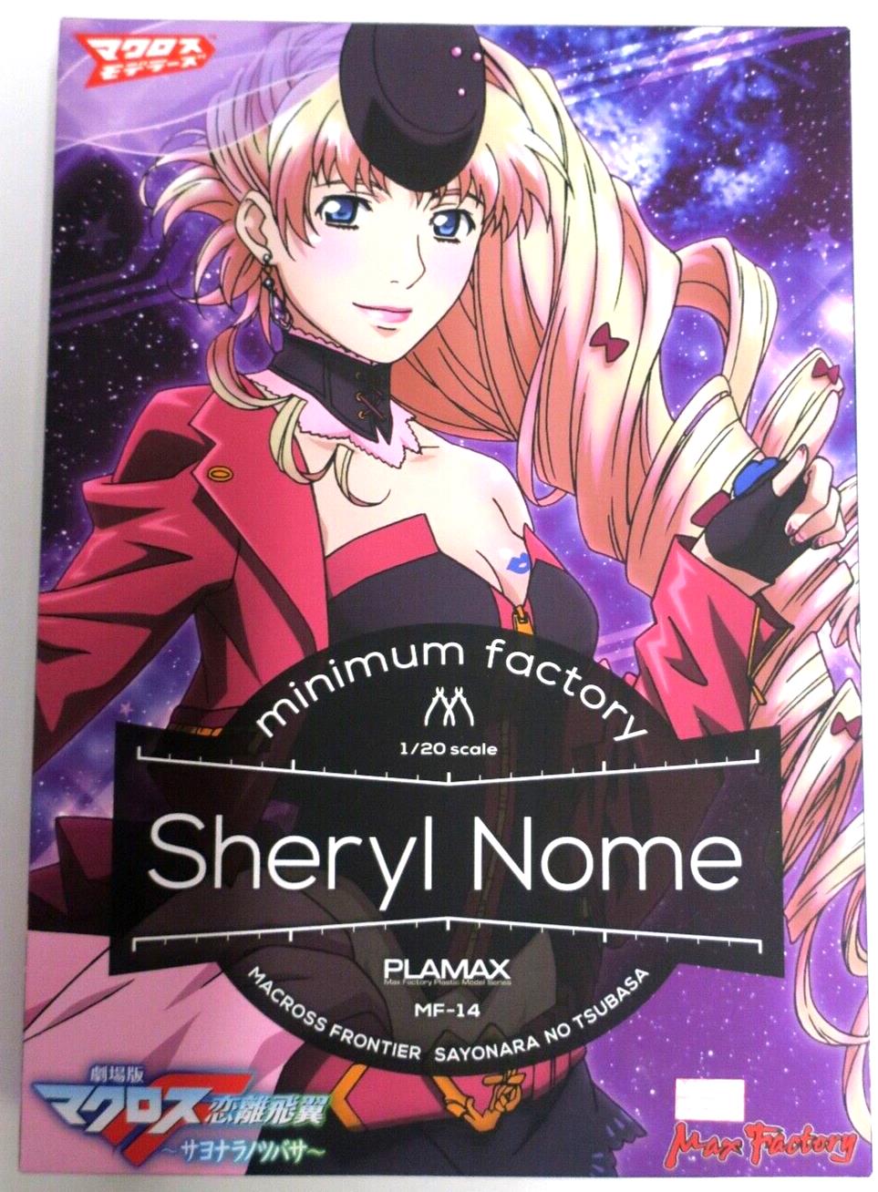 Max Factory Macross Frontier Minimum Factory 1/20 Sheryl Nome Model Kit MF-14
