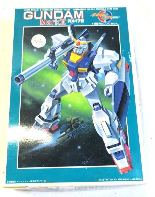 Bandai Z GUNDAM RX-178 MARK II Vintage Plastic Model 1/220 Scale Kit Japan A13