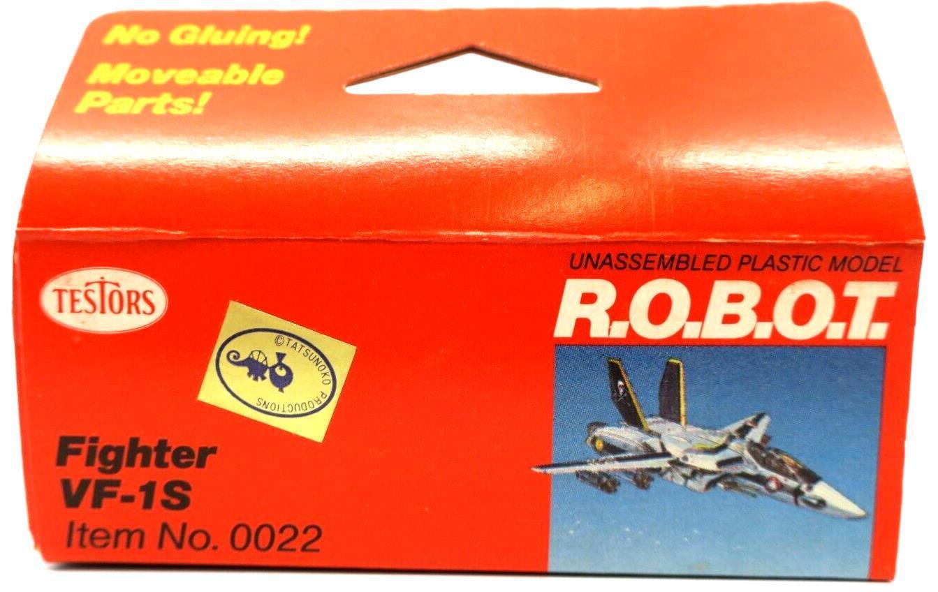 Testors Robots Macross 1/200 Fighter VF-1S 0022 Model Kit Used in Battletech