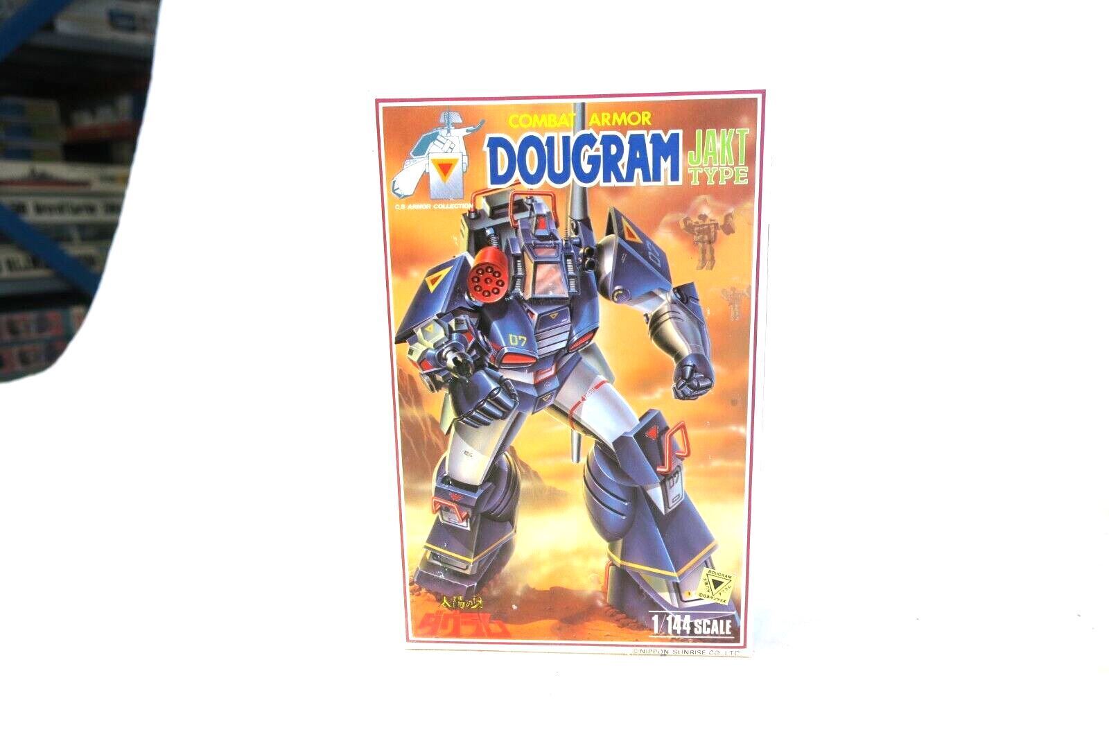 Nitto - Combat Armor Dougram JAKT Type - 1/144 Scale Model Kit (H) - WISE GUYS HOBBIES LLC