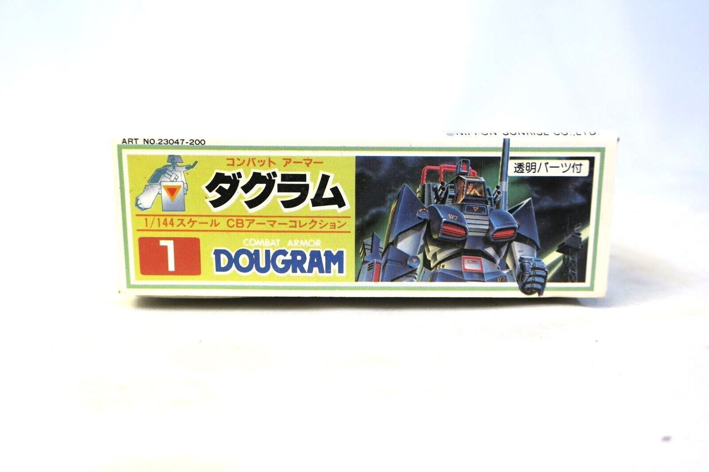 COMBAT ARMOR DOUGRAM JAKT TYPE DISPLAY MODEL KIT NITTO KAGAKU 1/144 SCALE (H)