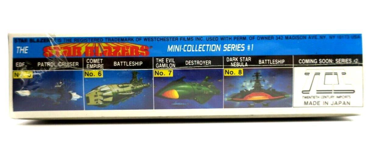 SEALED TCI Star Blazers Comet Empire Battleship #6 360989 Mini Kit