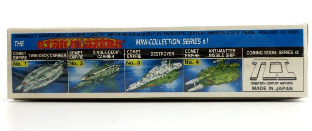 SEALED TCI Star Blazers Comet Empire Single-Deck Carrier #2 36048 Mini Kit