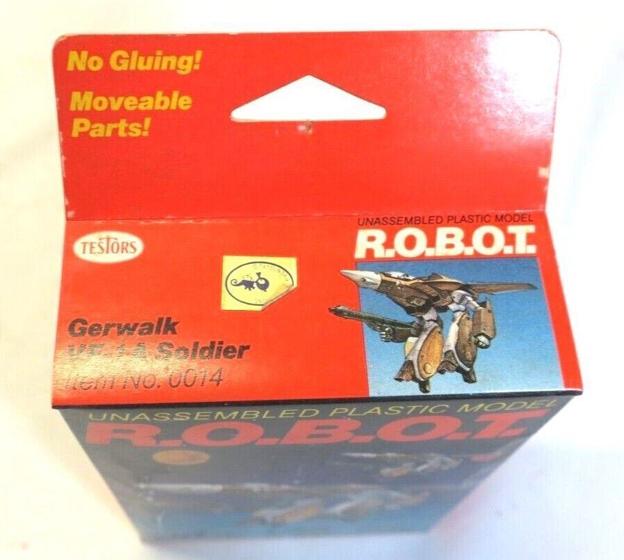 Testors Gerwalk VF-1A Soldier 1/200 Model Kit 0014 - WISE GUYS HOBBIES LLC