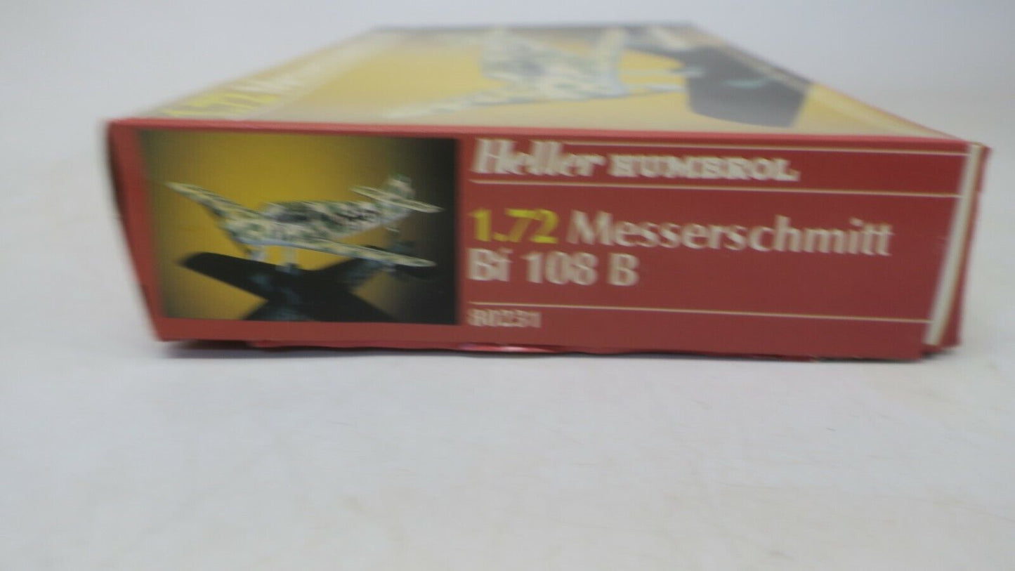 NOS PLASTIC MODEL KIT HELLER PLANE 1/72 SCALE MESSERSCHMITT BF 108B TAIFUN