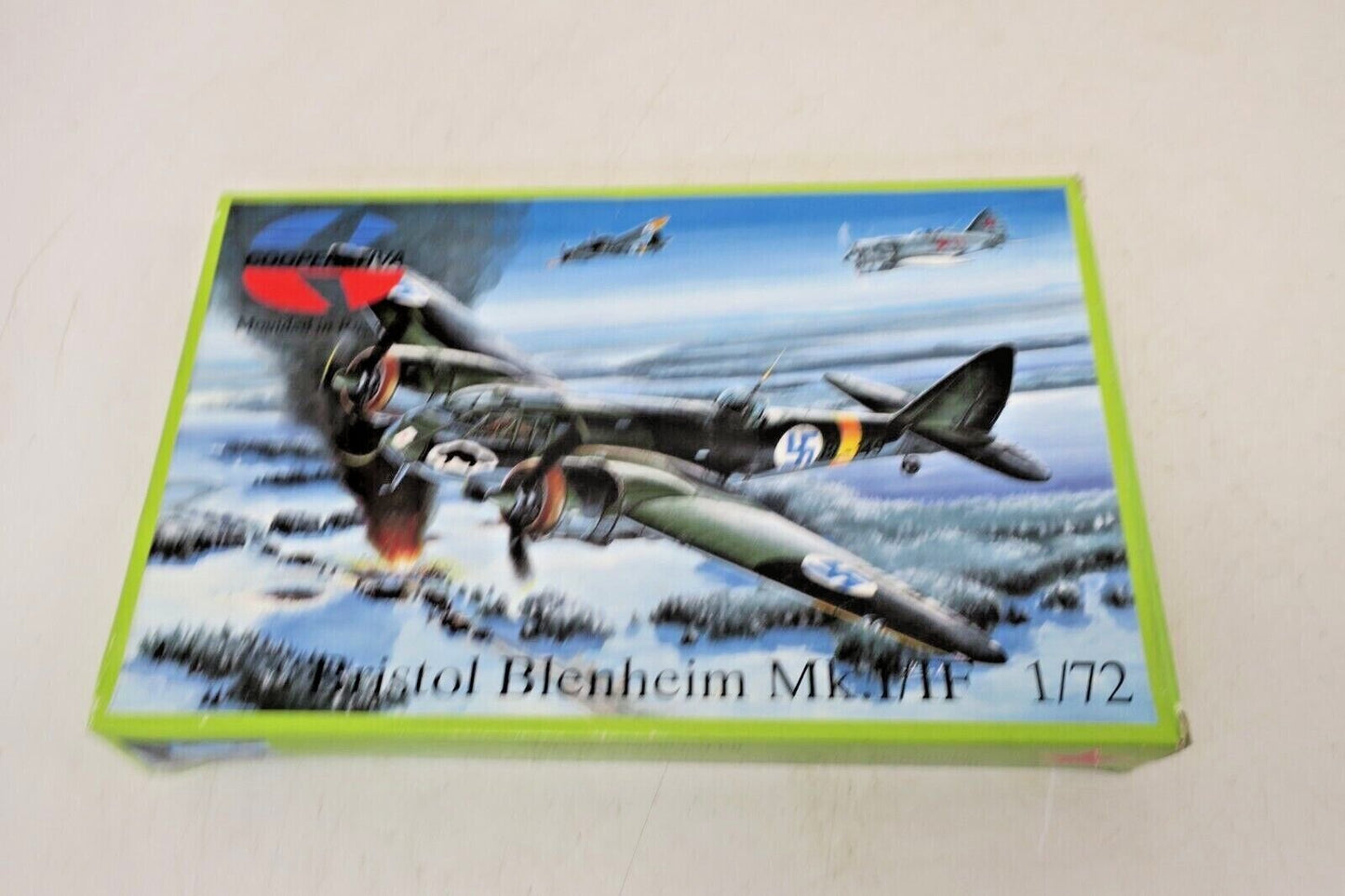 Vintage COOPERATIVA #R72003 BRISTOL BLENHEIM MK. I/IF 1/72 SCALE AW/GJ Model Kit