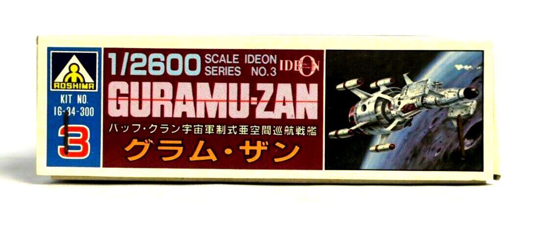 Aoshima Guramu-Zan 1/2600 Scale Series Ideon NO.3 Model Kit IG-34-300  E19