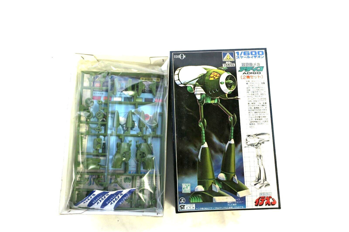 Aoshima Adigo Space Runaway Ideon 1/600 Scale Model Kit G2-TS-08-300 E10