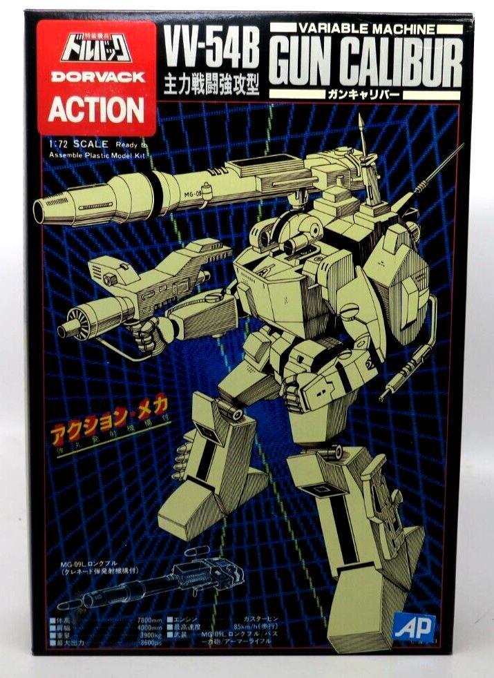 Gunze Sangyo - Dorvack VV-54B Gun Calibur 1/72 Model Kit (G3)