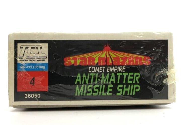 SEALED TCI Star Blazers Comet Empire Anti-Matter Missile Ship #4 36050 Mini Kit