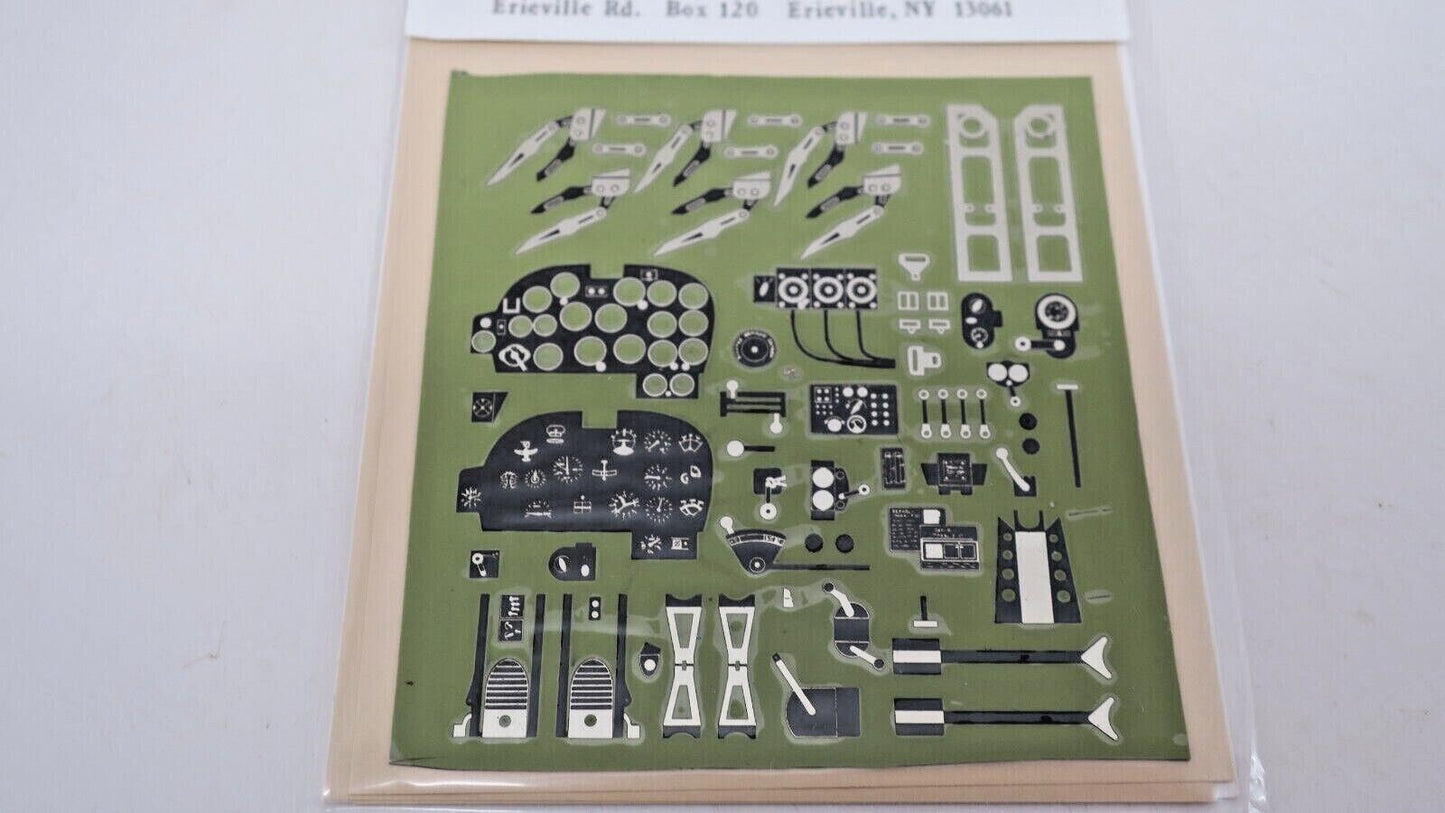 P-47 DETAIL PARTS FOTOKIT FOTOCUT 1/35 SCALE