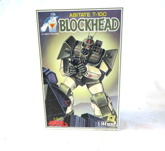 C.B. ARMOR BLOCKHEAD ABITATE T-10C 1/144 SCALE MODEL KIT 1984 NITTO (H)