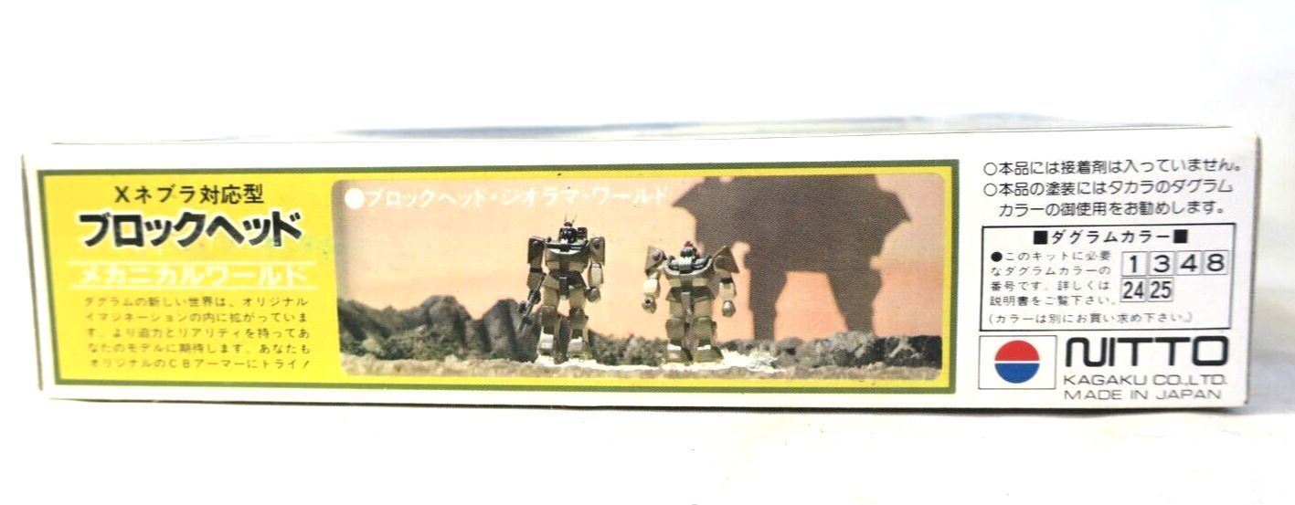 C.B. ARMOR BLOCKHEAD ABITATE T-10C 1/144 SCALE MODEL KIT 1984 NITTO (H)