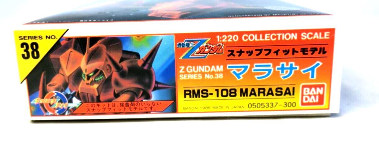 Bandai Z Gundam Series No. 38 Marasai (RMS-108) 1/220 Model Kit C14
