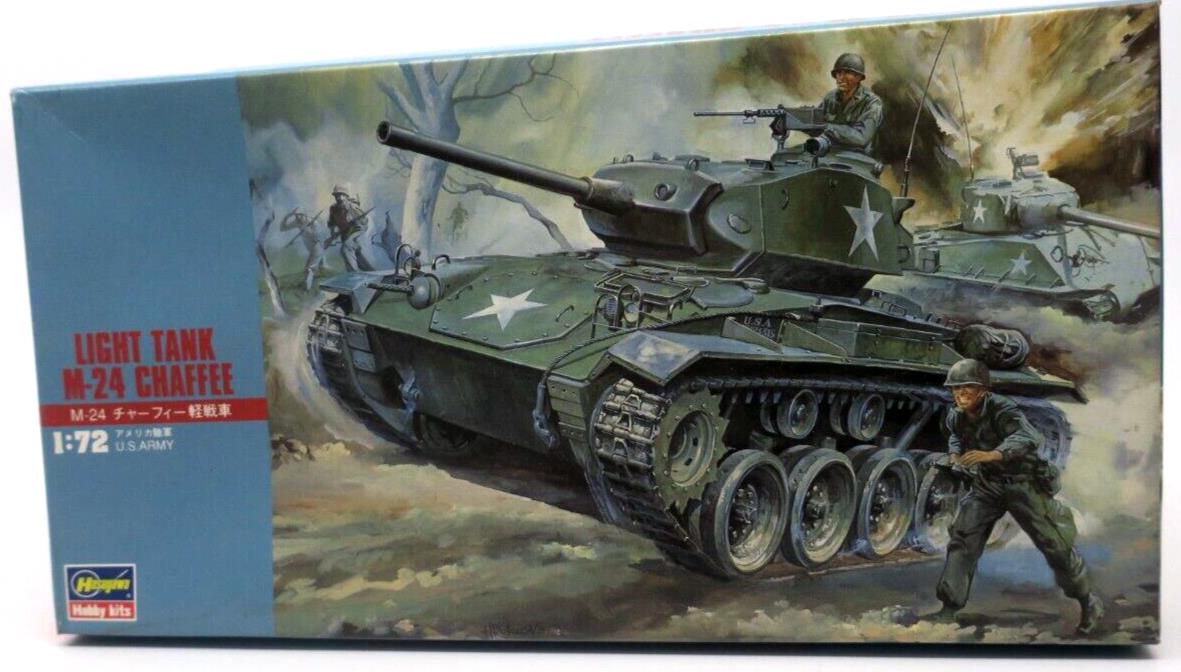 Hasegawa 1/72 Light Tank M-24 Chaffe MT19-500 31119 Model Kit