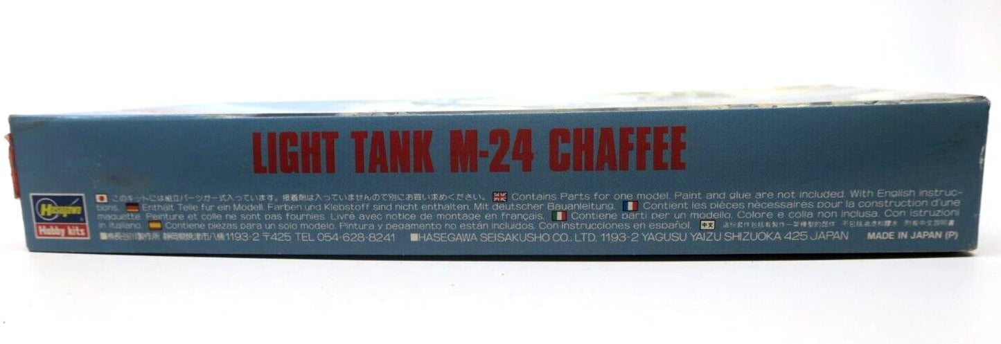 Hasegawa 1/72 Light Tank M-24 Chaffe MT19-500 31119 Model Kit