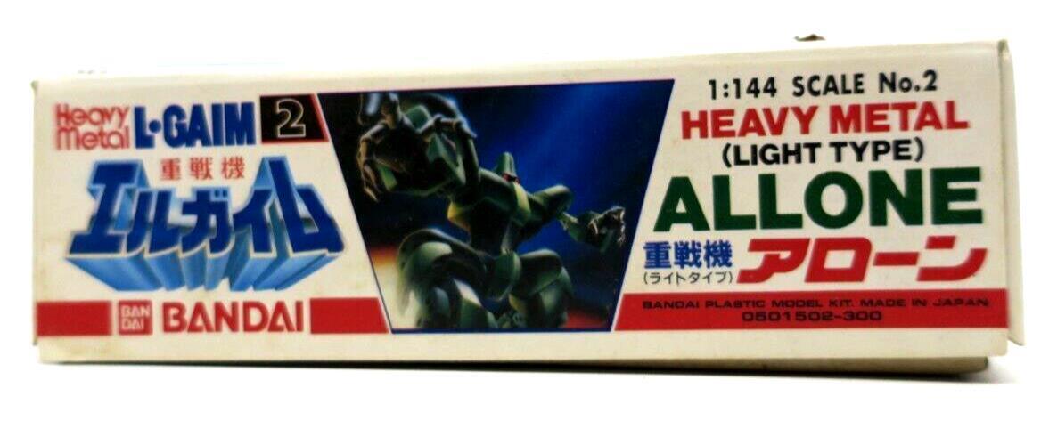 Vintage & Rare Bandai Heavy Metal L-Gaim 1/144 Allone #2 Model Kit 0501502-300