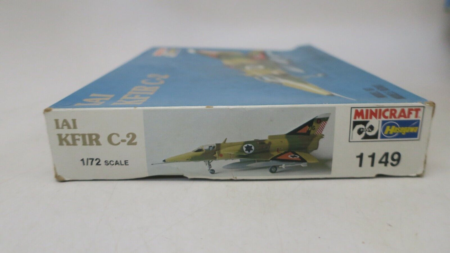 1/72 Scale Hasegawa Minicraft IAI Kfir C-2 Model Kit