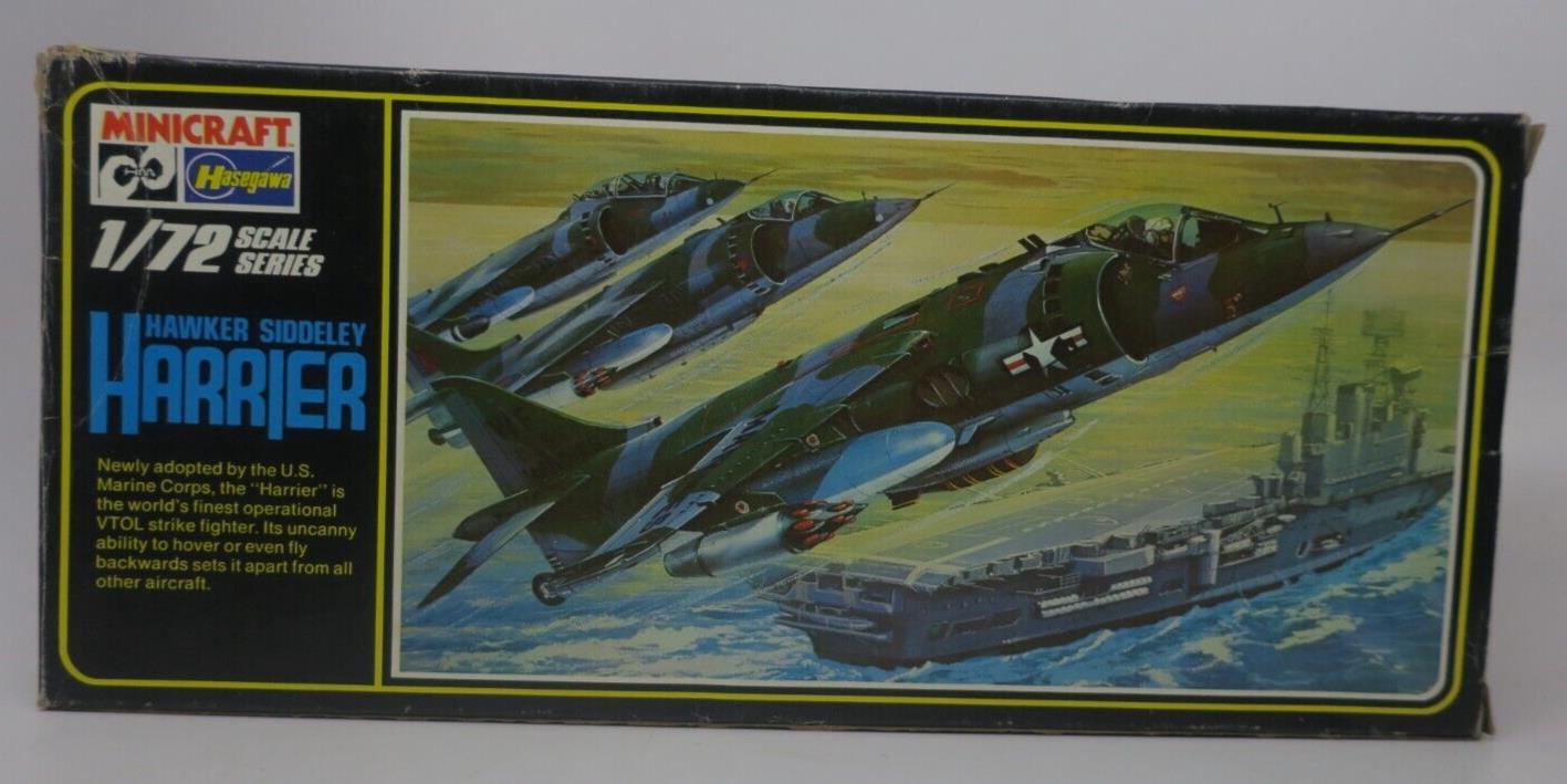 Hasegawa 1/72 Hawker-Siddeley Harrier No. 28 Model Kit