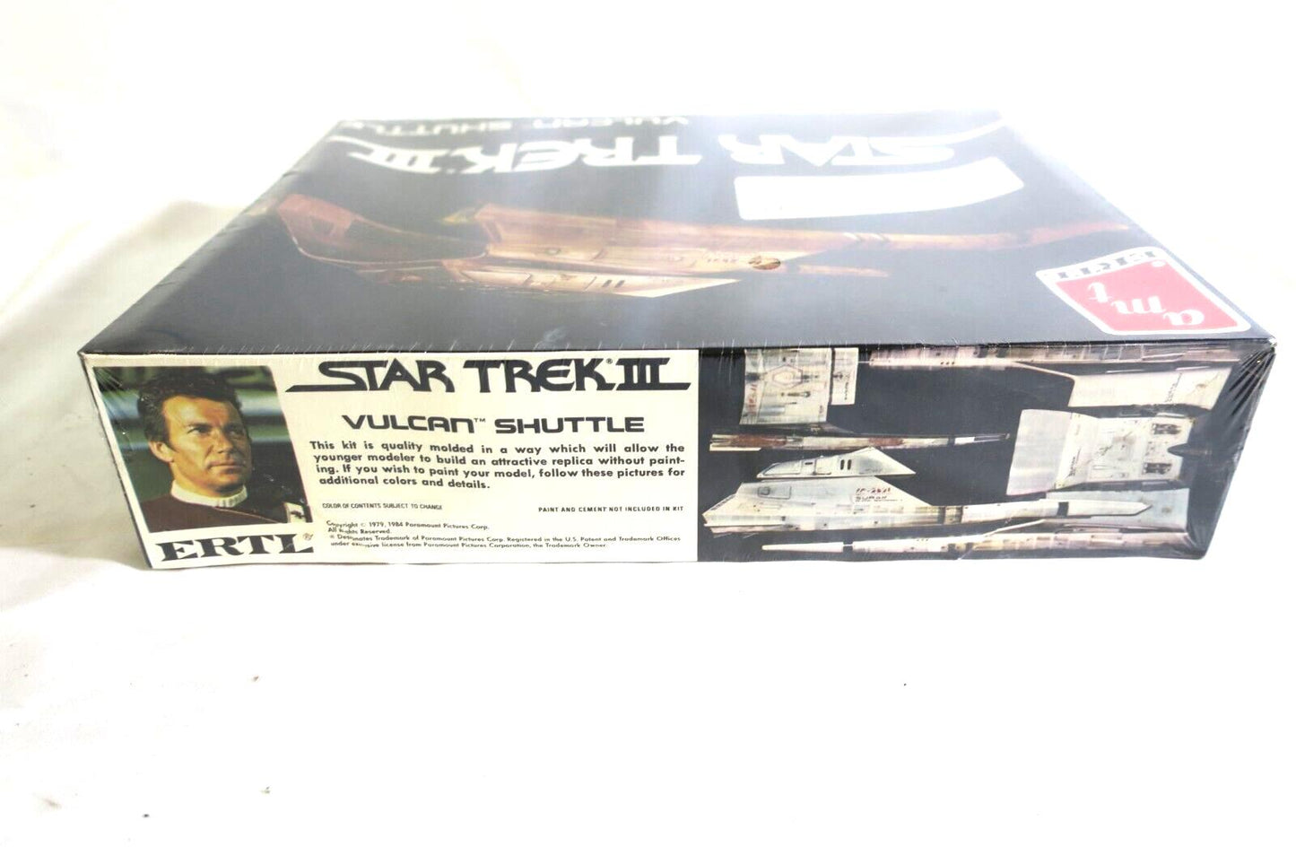 AMT ERTL Star Trek III Vulcan Shuttle Plastic Model Kit (C6)