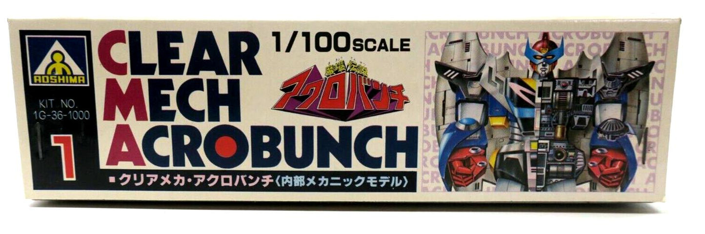 Aoshima. # 1G-36-100. Clear Mech Acrobunch 1/100 Model Kit E16