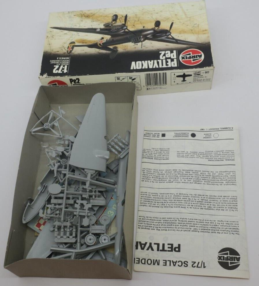 Airfix 1/72 Petlyankov Pe2 03034 Model Kit