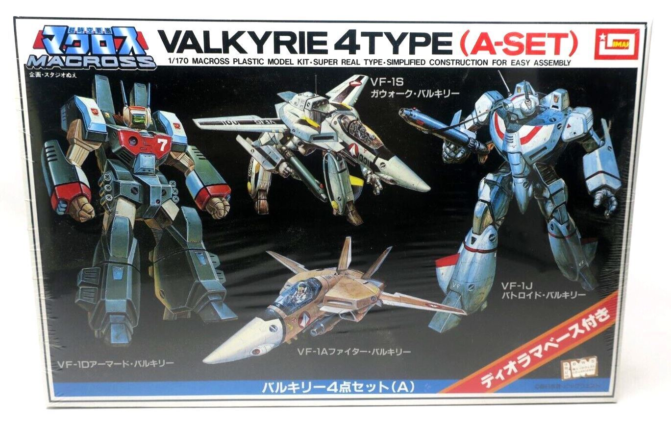Imai Macross 1/170 Valkyrie 4 Type (A-Set) Miniature Model Kit Set