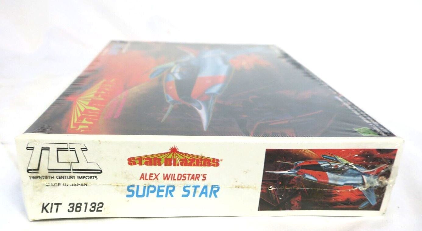 TCI 1985 Star Blazers Alex Wild Star's Super Star Ship MIB 36132 Model Kit E2