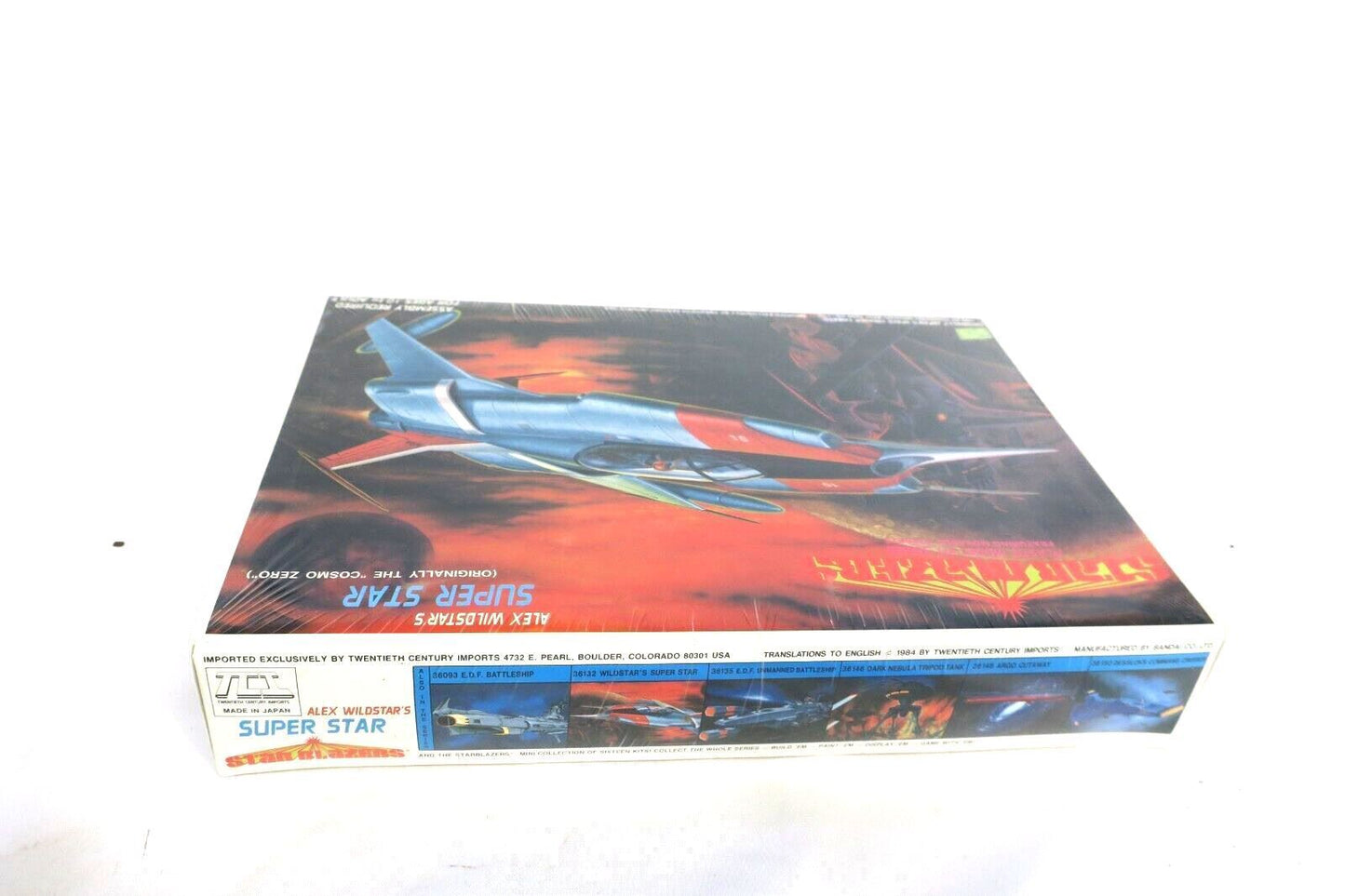 TCI 1985 Star Blazers Alex Wild Star's Super Star Ship MIB 36132 Model Kit E2
