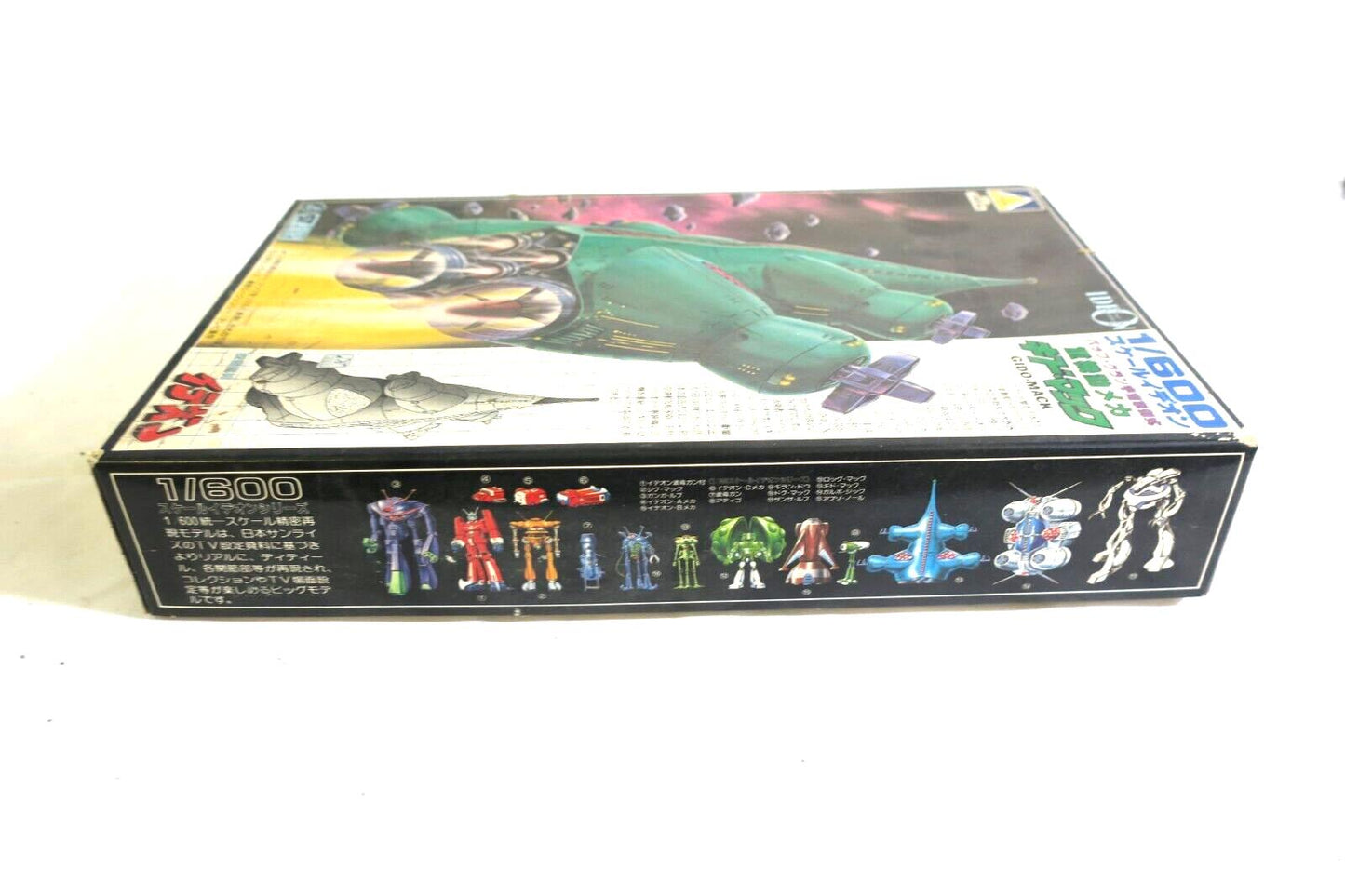 AOSHIMA 1/600 SCALE GIDO MACK SPACE RUNAWAY IDEON MODEL KIT C13