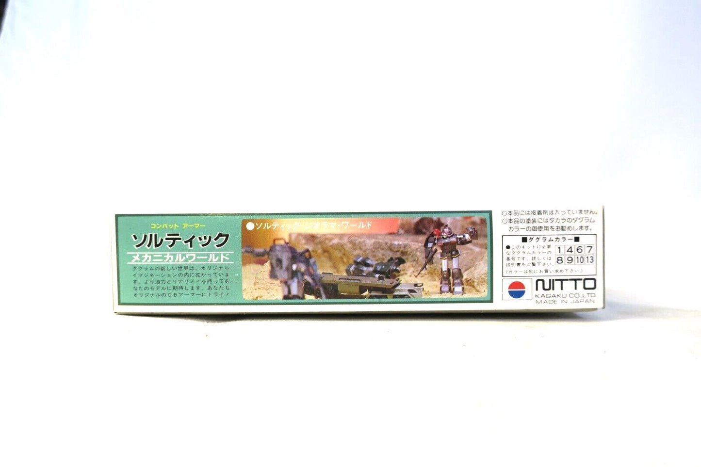 Nitto Combat Armor Soltic Roundfacer H8 RF - 1/144 Scale Model Kit (H)