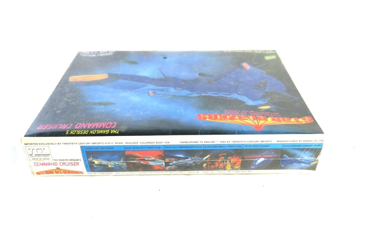 Star Blazers The Gamilon Desslok's Command Cruiser 1/6000 TCI Model Kit 36150 E2