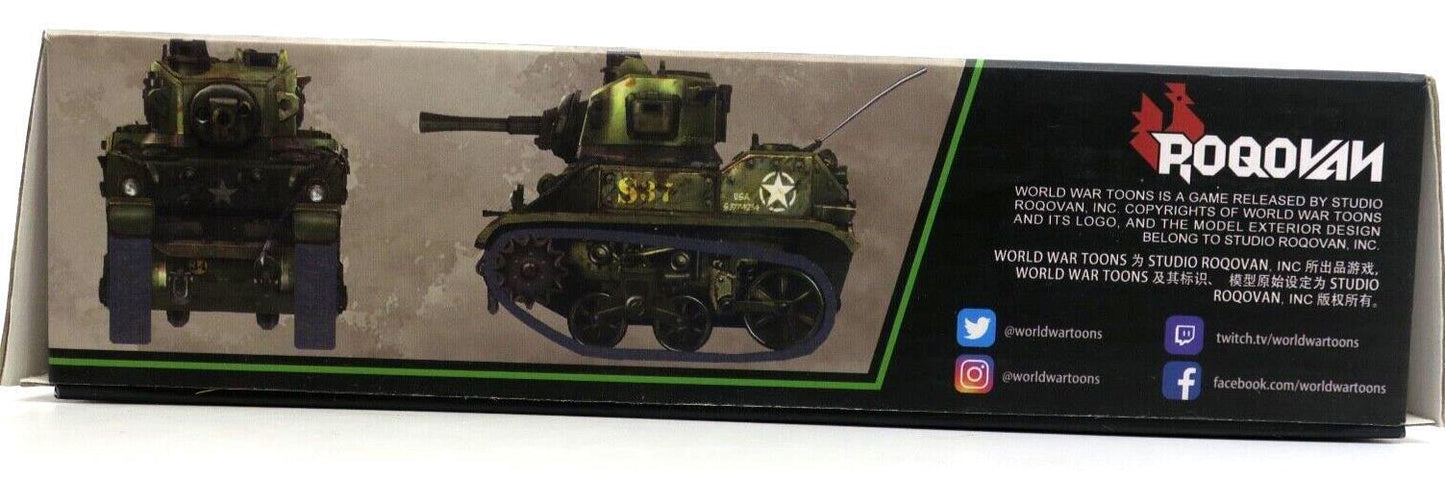 MENG World War Toons U.S. Light Tank M5 Stuart Model Kit WWT-012