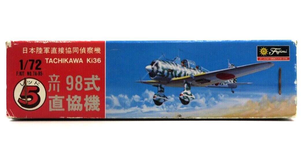 Fujimi 1/72 Tachikawa Ki-36 Model Kit