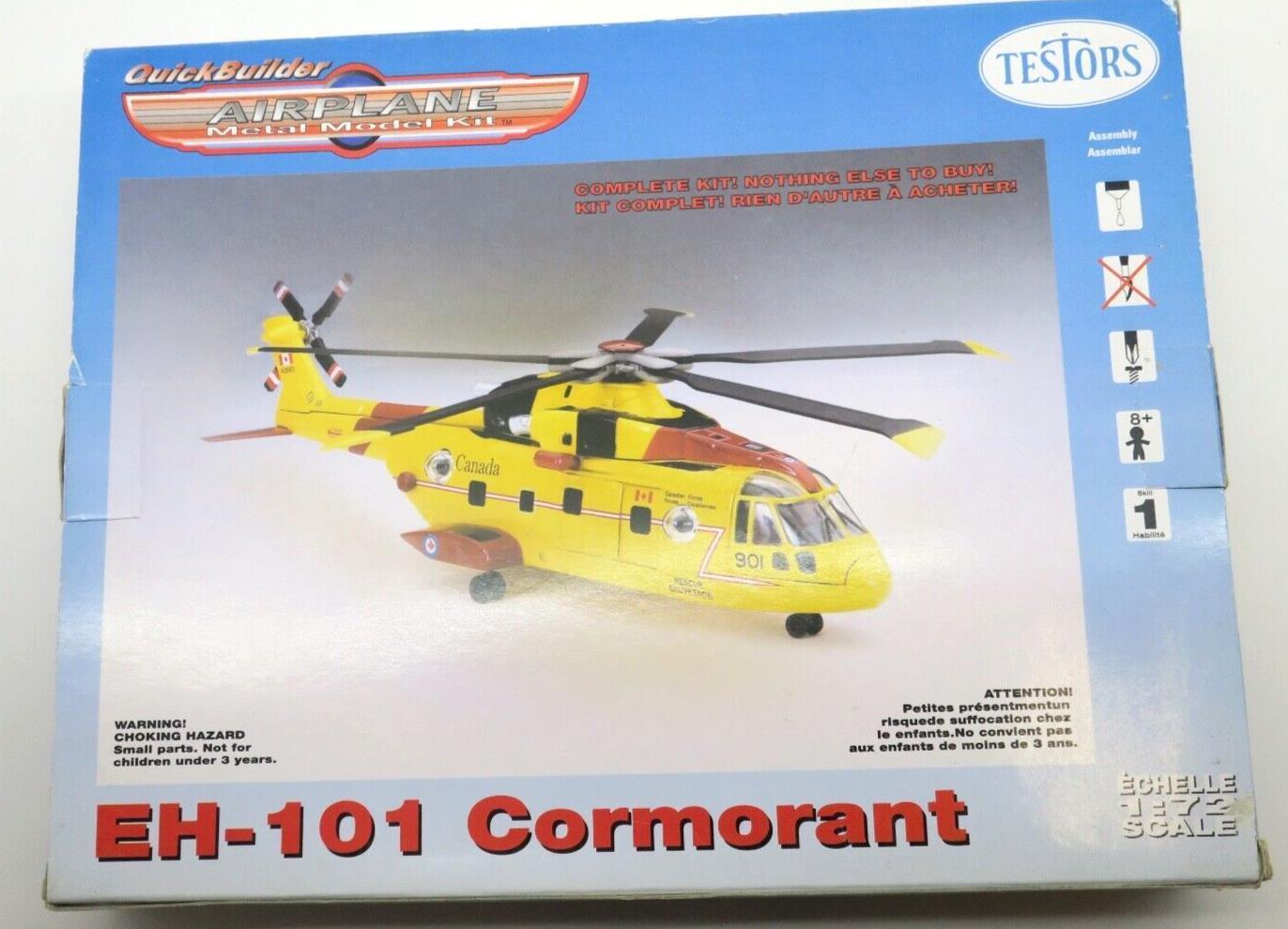 Testors Quick Builder 1/72 EH-101 Cormorant Metal Model Kit