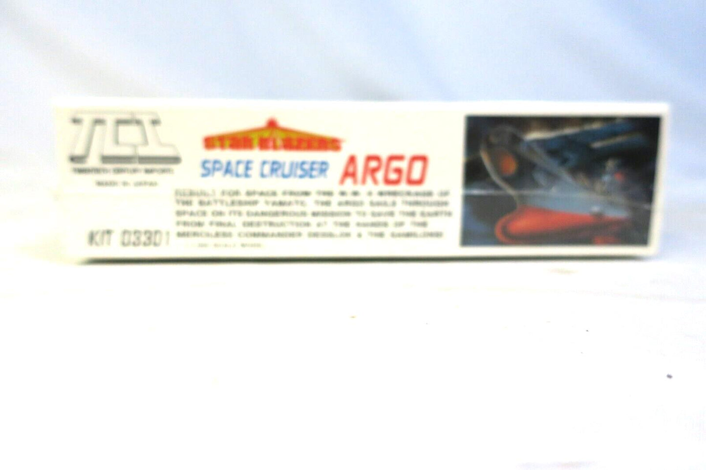 TCI Star Blazers Space Cruiser Argo Model Kit