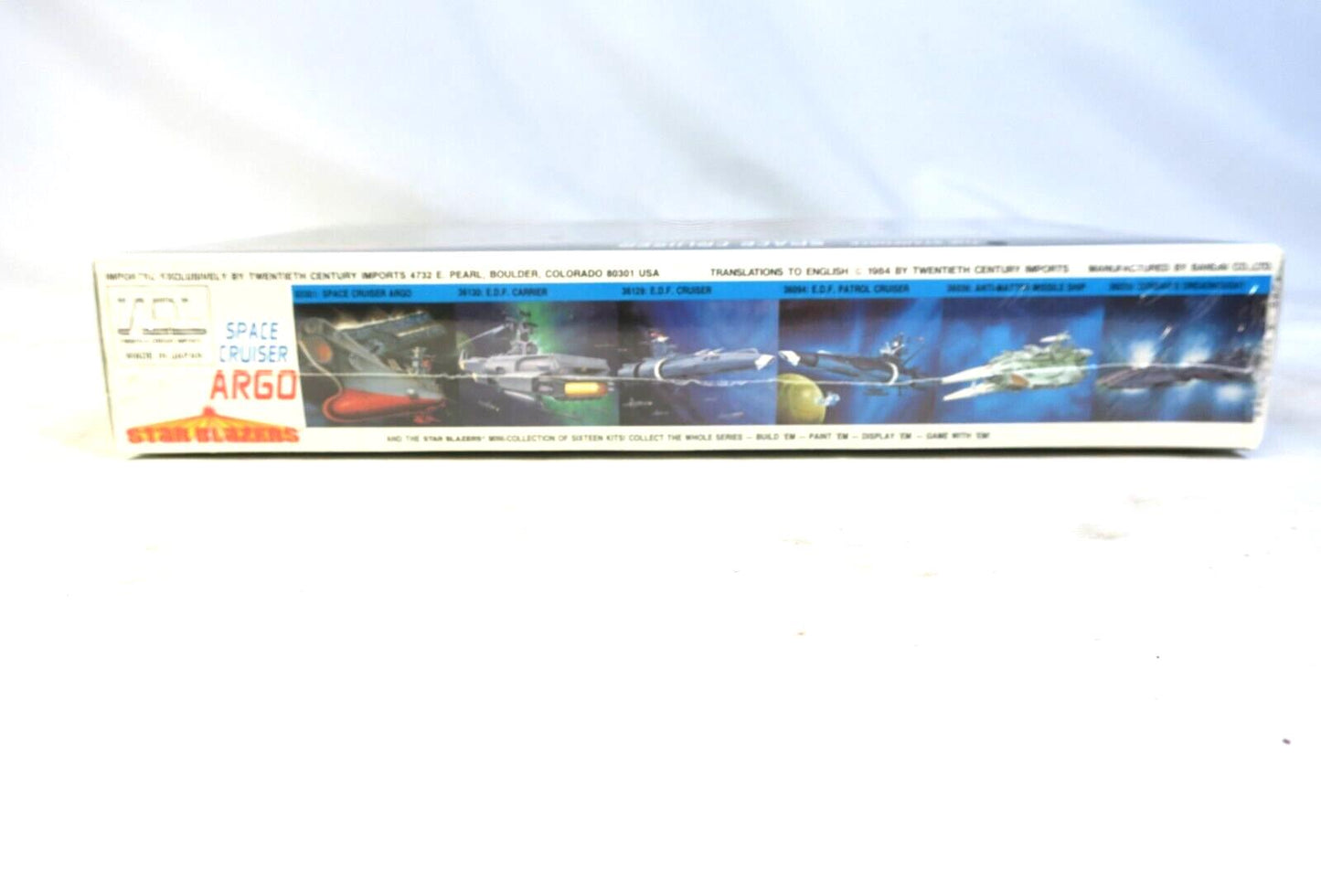 TCI Star Blazers Space Cruiser Argo Model Kit